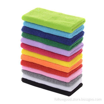 Lengthening Custom Terry Sweat Sports Headband, Several Color Could Selection